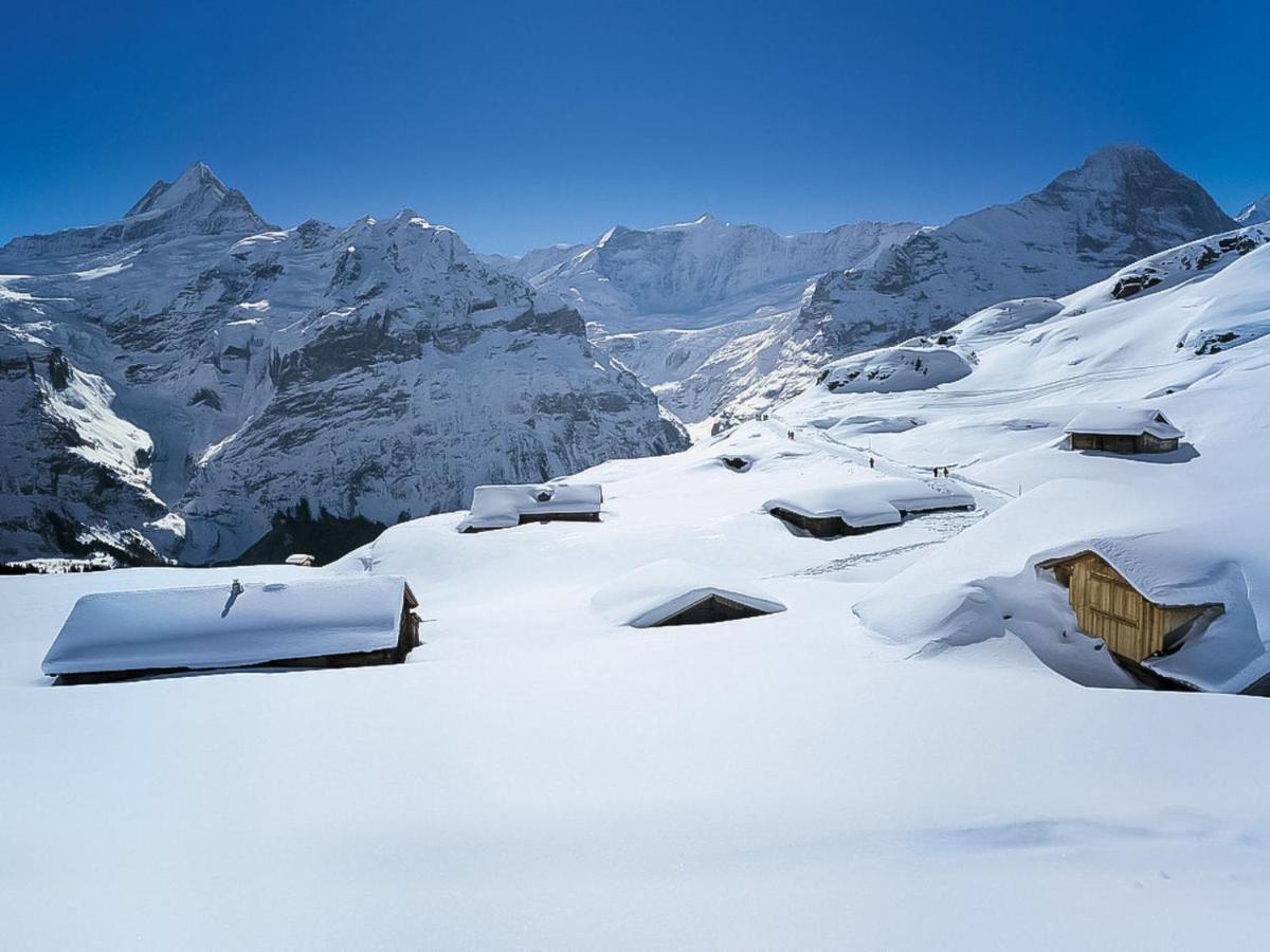 Apartment Chalet Abendrot Apartments-24 By Interhome Grindelwald Exterior foto